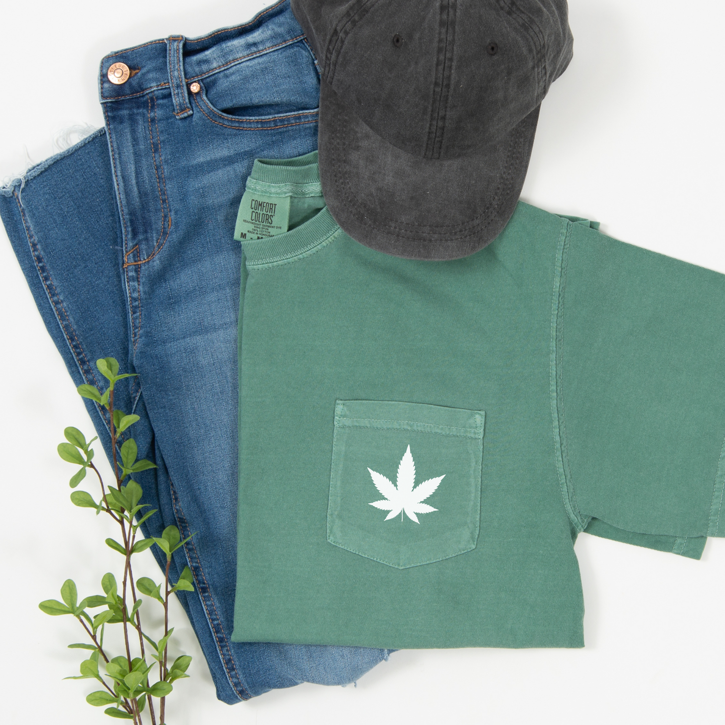 Pocket Protector Shirt in Light Green